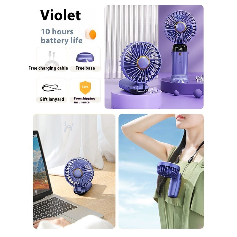 Handheld Usb Mini Portable Folding Aromatherapy Fan