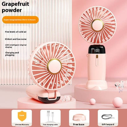 Handheld Usb Mini Portable Folding Aromatherapy Fan