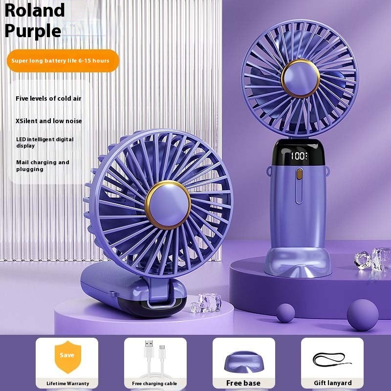 Handheld Usb Mini Portable Folding Aromatherapy Fan