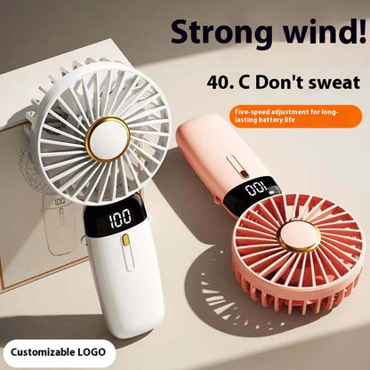 Handheld Usb Mini Portable Folding Aromatherapy Fan