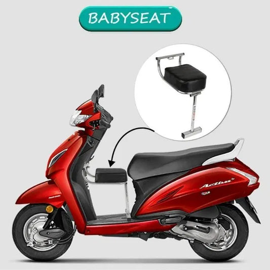 Portable Baby Seat for Scooters secure mounting, anti-slip support, weight capacity  compatibility with your scooter model
