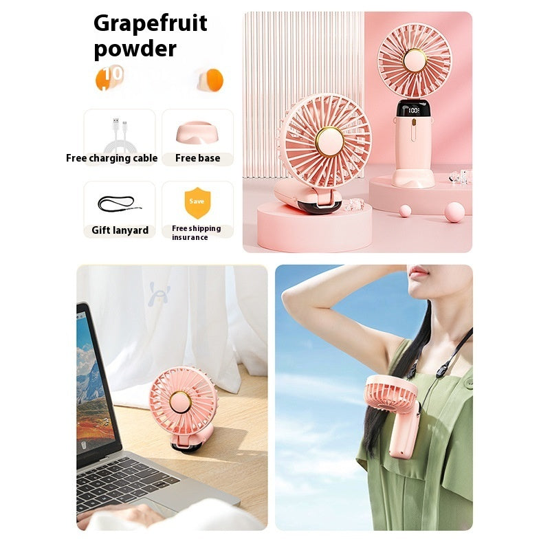 Handheld Usb Mini Portable Folding Aromatherapy Fan