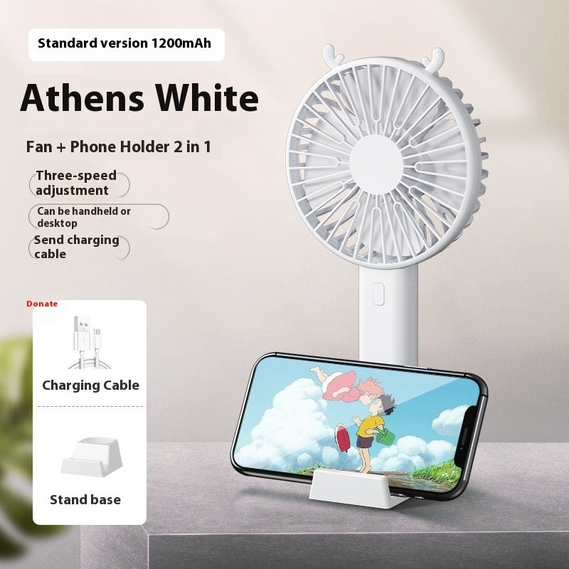Handheld Usb Mini Portable Folding Aromatherapy Fan